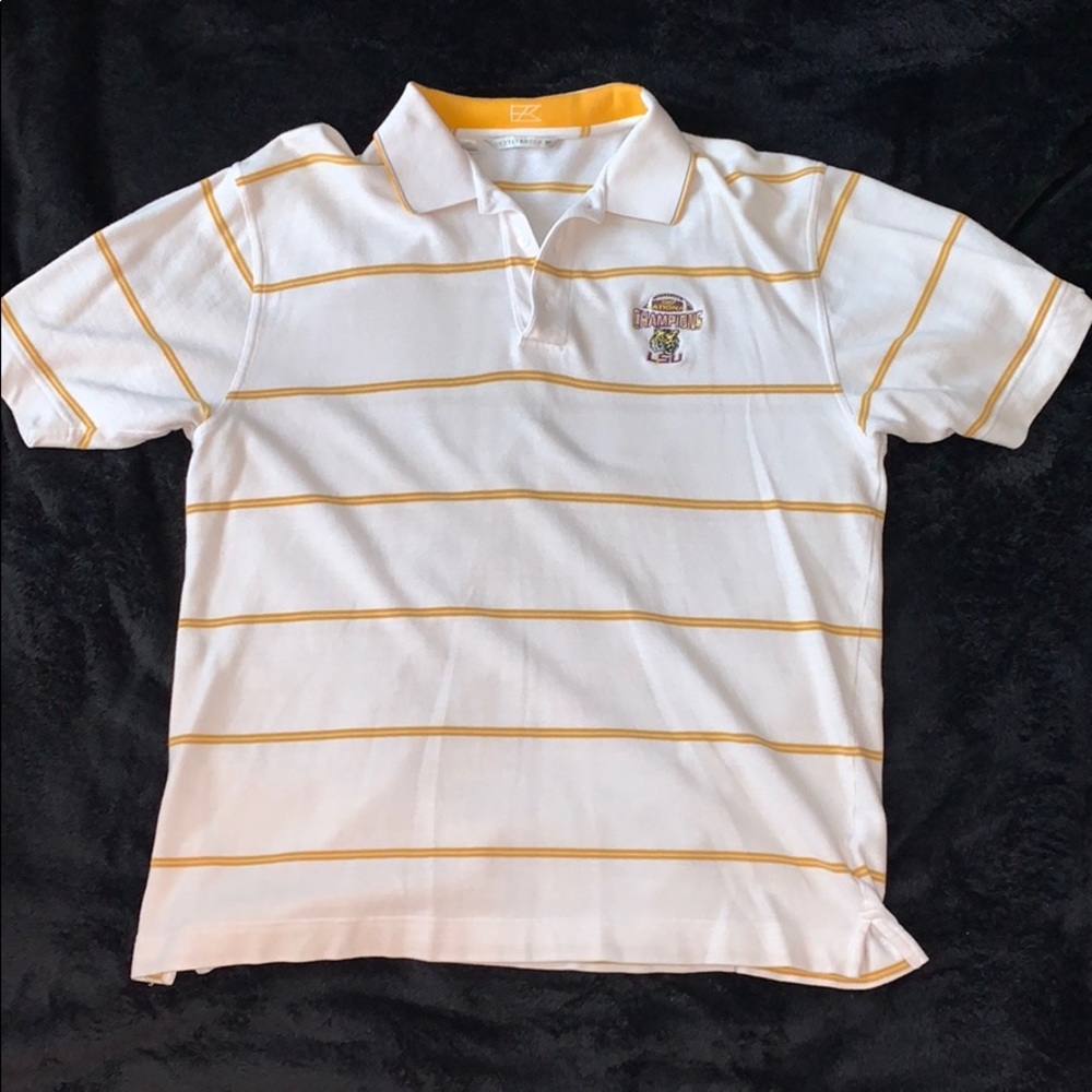 LSU 2007 National Champs Golf Polo